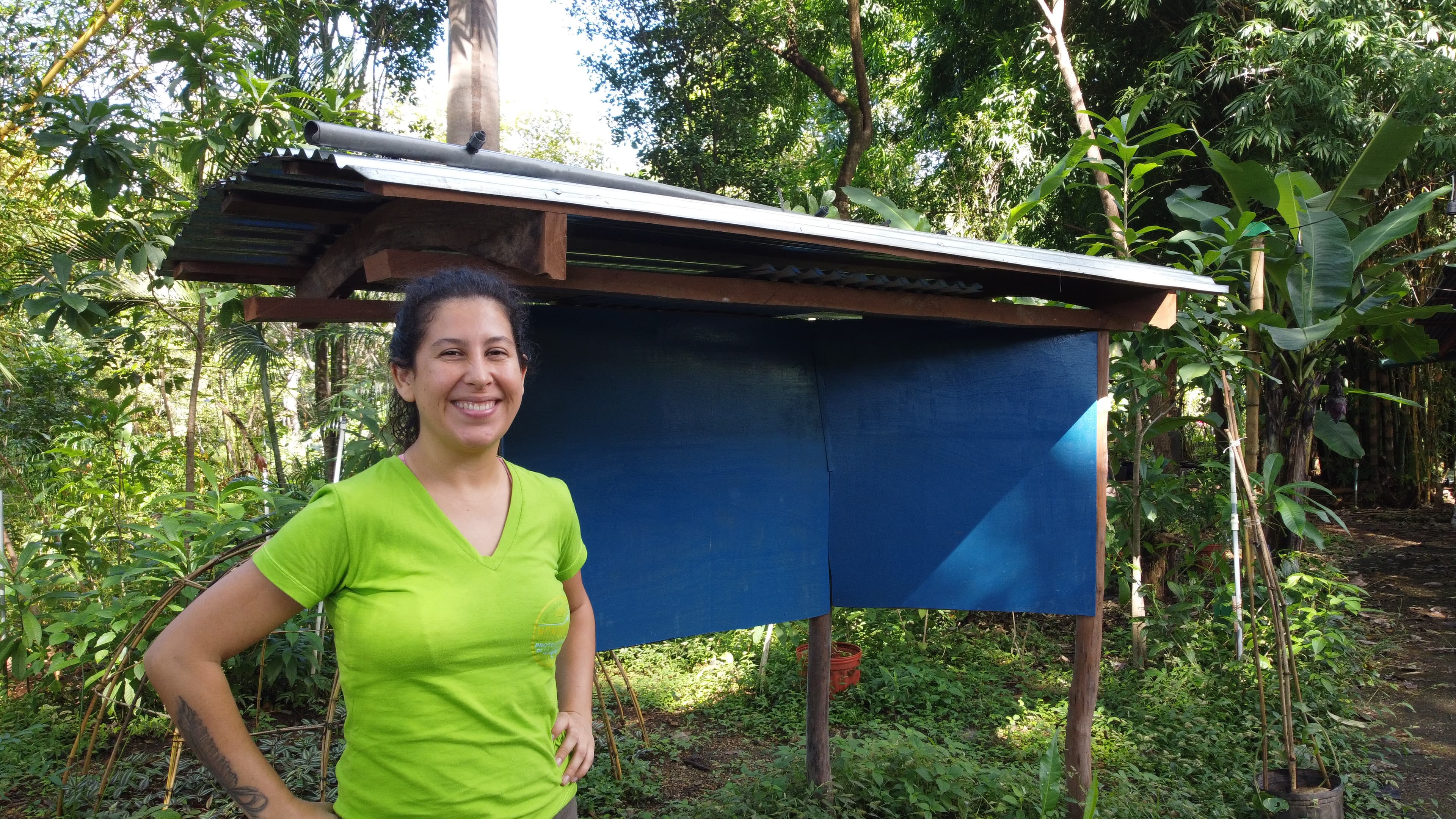 Aerial view of degraded agricultural land — the kind of terrain vetiver stabilizes.